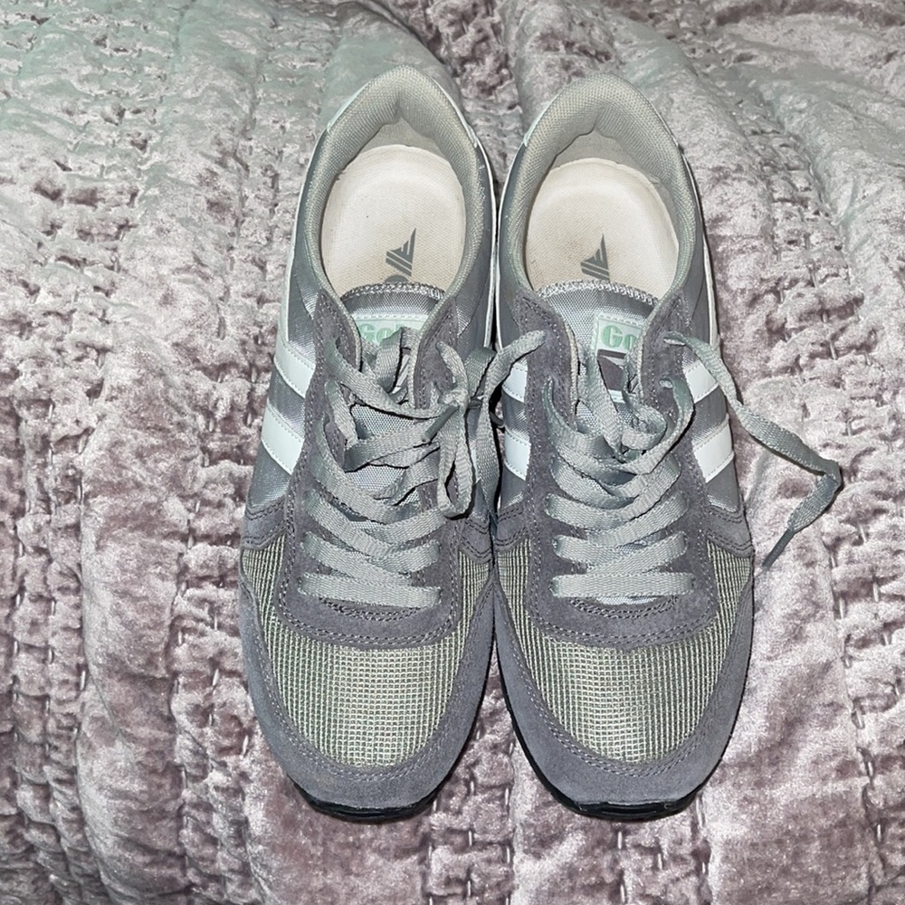 Gola, Suede and Textile Sneakers, Women’s US size 9, Euro 40, EUC, worn once